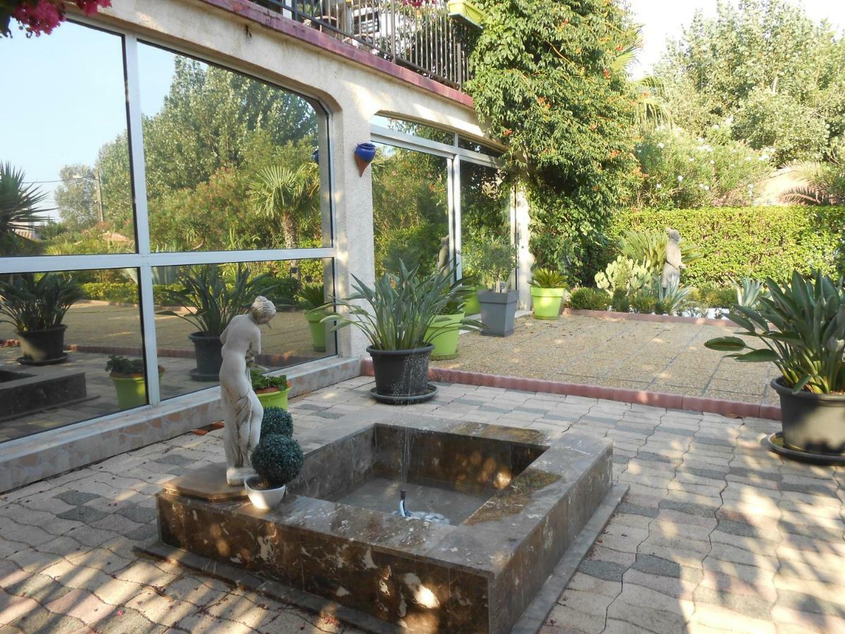 Maison Monica Exeptionnel-Jardin paysage ZEN Coursan Exterior foto