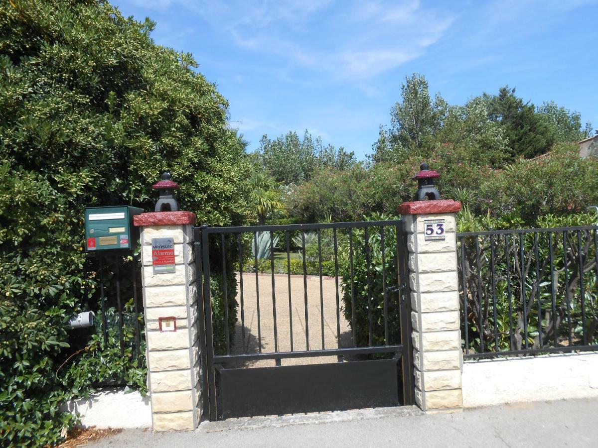 Maison Monica Exeptionnel-Jardin paysage ZEN Coursan Exterior foto